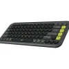 Logitech POP Icon Keys Wireless Ergonomic Keyboard, Graphite & Green (920-013143)* Ergonomic Keyboards