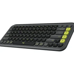 Logitech POP Icon Keys Wireless Ergonomic Keyboard, Graphite & Green (920-013143)* Ergonomic Keyboards