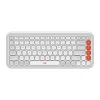 Logitech POP Icon Keys Wireless Keyboard, Off White/Orange (920-012935)* Keyboards