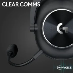 Logitech PRO X 2 LIGHTSPEED Wireless Bluetooth Stereo Gaming Over-the-Ear Headset, 3.5mm, (981-001262)* Gaming Headsets