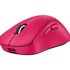 Logitech PRO X SUPERLIGHT 2 DEX Wireless Ergonomic Asymmetrical Optical USB Gaming Mouse, Pink (910-007371)* Ergonomic Mice