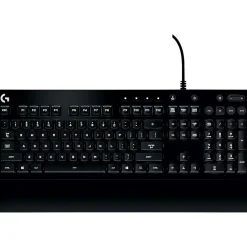Logitech Prodigy G213 Wired Gaming Keyboard, Black (920-008083)* Ergonomic Keyboards