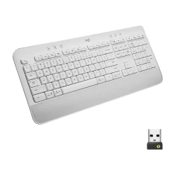 Logitech Signature K650 Wireless Keyboard with Wrist Rest, Off-White (920-010962)* Keyboards