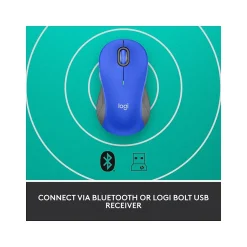 Logitech Signature M550 L Wireless Ambidextrous Mouse, Blue (910-006794)* Mice