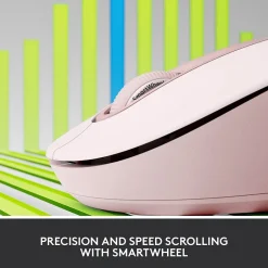 Logitech Signature M650 Wireless Ergonomic Optical Bluetooth & USB Mouse, Rose (910-006251)* Ergonomic Mice