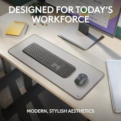 Logitech Signature Slim MK955 Wireless Keyboard and Mouse Combo, Graphite (920-012427)* Ergonomic Keyboard & Mouse Sets