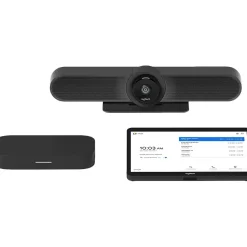 Logitech Small Room MeetUp Solution for Google Meet, Black (TAPMUPGGLCTL2)* Webcams