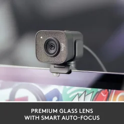 Logitech StreamCam Plus Webcam, Black (960-001280)* Webcams