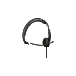 Logitech USB Headset Mono H650e Noise Canceling, Over-the-Head, Black & Silver (981-000513)* Headsets