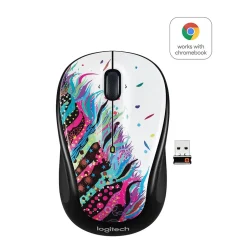 Logitech Wireless Ambidextrous Optical USB Mouse, Black (910-006828/3803)* Ergonomic Mice