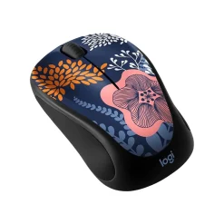 Logitech Wireless Ambidextrous Optical Mouse, Multicolor (910-006552)* Mice