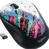 Logitech Wireless Ambidextrous Optical USB Mouse, Black (910-006828/3803)* Mice