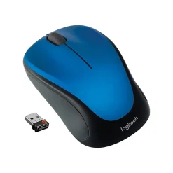 Logitech Wireless Optical Mouse, Steel Blue (910-002901)* Mice