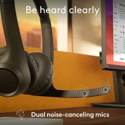 Logitech Zone 305 Wireless Noise Canceling Bluetooth Headset, Black (981-001452)* Gaming Headsets