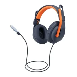 Logitech Zone Learn USB-C Stereo Computer Headset, Blue/Orange (981-001383)* Headsets