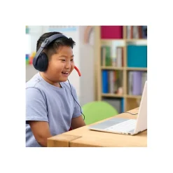 Logitech Zone Learn USB-C Stereo Computer Headset, Blue/Orange (981-001383)* Headsets