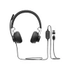 Logitech Zone Wired Noise Canceling Stereo Computer Headset, Over-the-Head, Graphite (981-000876)* Headsets