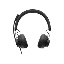 Logitech Zone Wired Noise Canceling Stereo Computer Headset, Over-the-Head, Graphite (981-000876)* Headsets