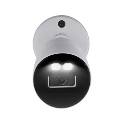 Security Cameras & Systems<Lorex Fusion 4K 8.0-MP 20-Camera-Capable 2-TB DVR System with 8 Wired Smart Deterrence Cameras, White (D863A62B-8DA8)