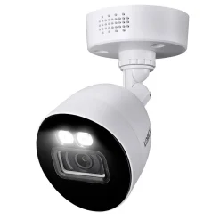 Security Cameras & Systems<Lorex Fusion 4K 8.0-MP 12-Camera-Capable 2-TB DVR System with 8 Wired Smart Deterrence Cameras, White (D881A82B-8DA8)