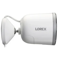 Security Cameras & Systems<Lorex 4K Indoor/Outdoor Wi-Fi Security Camera with Smart Security Lighting, White (W881AAD-E)