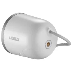 Security Cameras & Systems<Lorex 4K Indoor/Outdoor Wi-Fi Security Camera with Smart Security Lighting, White (W881AAD-E)