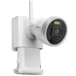 Security Cameras & Systems<Lorex 2K 4.0-MP Add-on Outdoor Wi-Fi Battery Security Camera, White (U424AA-E)