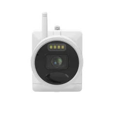 Security Cameras & Systems<Lorex 2K 4.0-MP 8-Camera-Capable 32-GB NVR System with 4 Outdoor Wi-Fi Battery Security Cameras, White (L4248D-4AA4-E)