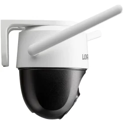 Security Cameras & Systems<Lorex 2K QHD Outdoor Pan-Tilt Wi-Fi Security Camera, White (LORF461AQDE)