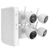 Security Cameras & Systems<Lorex Outdoor Wireless 2K 4.0-MP 8-Camera Capable 1-TB NVR System with 4 Wi-Fi Battery Security Cameras, White (L42481-4AA4-E)
