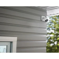 Security Cameras & Systems<Lorex Outdoor Wireless 2K 4.0-MP 8-Camera Capable 1-TB NVR System with 4 Wi-Fi Battery Security Cameras, White (L42481-4AA4-E)