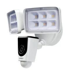 Security Cameras & Systems<Lorex 1080p Full HD Wi-Fi Floodlight Camera, White (V261LCD-E)