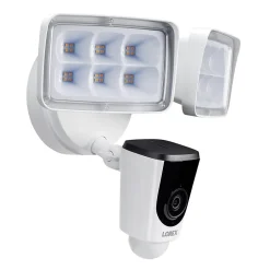 Security Cameras & Systems<Lorex 1080p Full HD Wi-Fi Floodlight Camera, White (V261LCD-E)