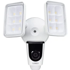 Security Cameras & Systems<Lorex 1080p Full HD Wi-Fi Floodlight Camera, White (V261LCD-E)