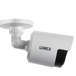 Security Cameras & Systems<Lorex 1080p HD Outdoor Security System with 4 1TB DVR & Weatherproof Bullet Security Cameras, 8-Channel, White (D24281B-2NA4-E)