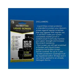 Cell Phone Screen Protectors<LUVVITT BreakFree Liquid Glass Screen Protector (BFNANO150)