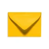 LUX 2 11/16" x 3 11/16" 70lbs. #17 Mini Envelopes W/Glue, Sunflower Yellow, 50/Pack* Business