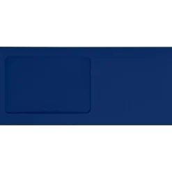 LUX #10 All Purpose Window EnvelopesEnvelopes(4 1/8 x 9 1/2) 50/Pack, 80lb. Navy (-10APW-10350)* Window