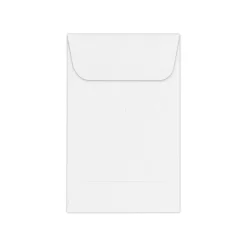 LUX #1 Coin Envelopes (2-1/4 x 3-1/2) 50/Pack, 24lb. Bright White (94623-50)* Business
