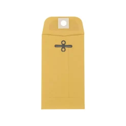 LUX #3 Kraft Coin Clasp Envelope 50/Pack, 32lb. Brown Kraft (WS-5472-50)* Business