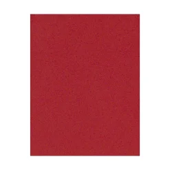 Outlet 100 lb. Cardstock Paper, 8.5" x 11", Ruby Red, 50 Sheets/Pack (81211-C-76-50) Card Stock