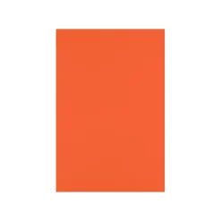 Hot 105 lb. Cardstock Paper, 12" x 18", Tangerine Orange, 250 Sheets/Pack (1218-C-112-250) Card Stock