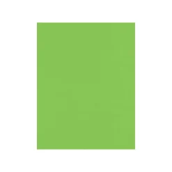 Hot 100 lb. Cardstock Paper, 8.5" x 11", Limelight, 50 Sheets/Pack (81211-C-199-50) Card Stock