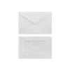 LUX #56 Mini Window Envelope (3 x 4 1/2) 50/Box, White (EN5603-50)* Window