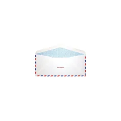 LUX #10 Regular (4 1/8 x 9 1/2) 50/Box, Airmail w/ Security Tint (WS-2956-50)* Security Tinted