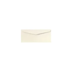 LUX #10 Regular Envelopes (4 1/8 x 9 1/2) 50/Box, 24lb. Natural Linen (WS-2961-50)* Business