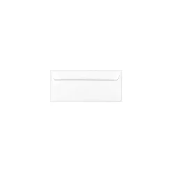 LUX #10 Window Envelopes, 4 1/8" x 9 1/2", 24 lb. White, Machine Insertable, 1000 Qty (28460-MI-1M)* Security Tinted