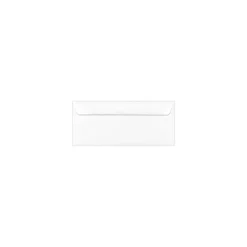 LUX #10 Window Envelopes, 4 1/8" x 9 1/2", 24 lb. White, Machine Insertable, 50 Qty (28460-MI-50)* Window