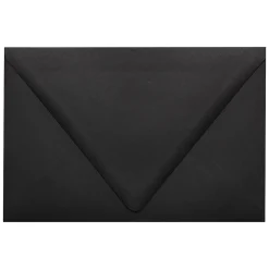 LUX 6 x 9 Booklet Contour Flap Envelopes 50/Pack, Midnight Black (1820-B-50)* Business