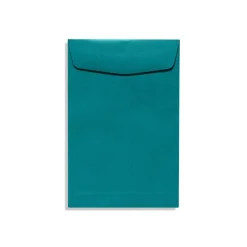 LUX 9" x 12" 70lbs. Open End Envelopes, Teal Blue, 50/Pack* Catalog